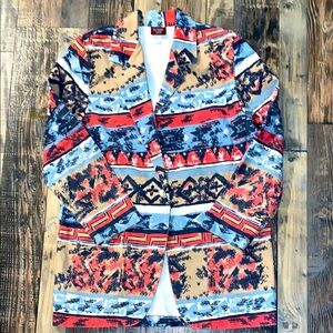 Vintage Northern Style Jacket one button size medium
